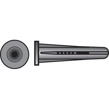 Aceds No.8-10 Platstic Anchor with Screw, 10PK 5334974